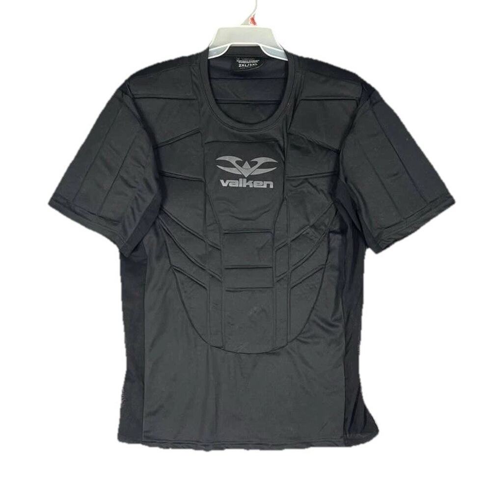 Valken Paintball Impact Chest Protector Protective Pads 2XL/3XL Black EVA‎